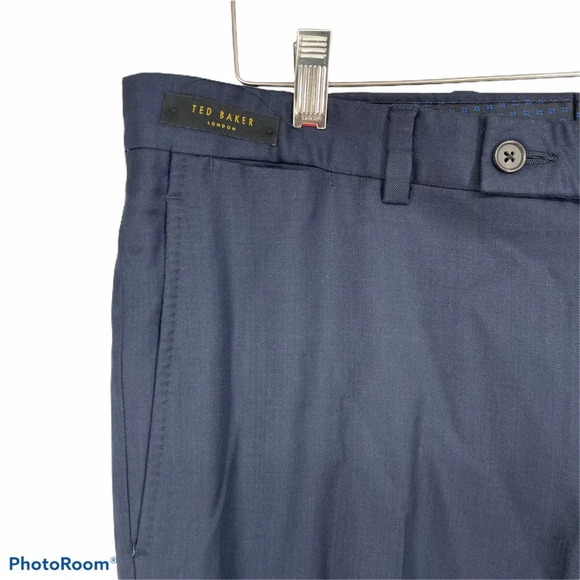 Ted Baker London Jefferson wool trouser 35 Reg 35 x 30 - Picture 4 of 5